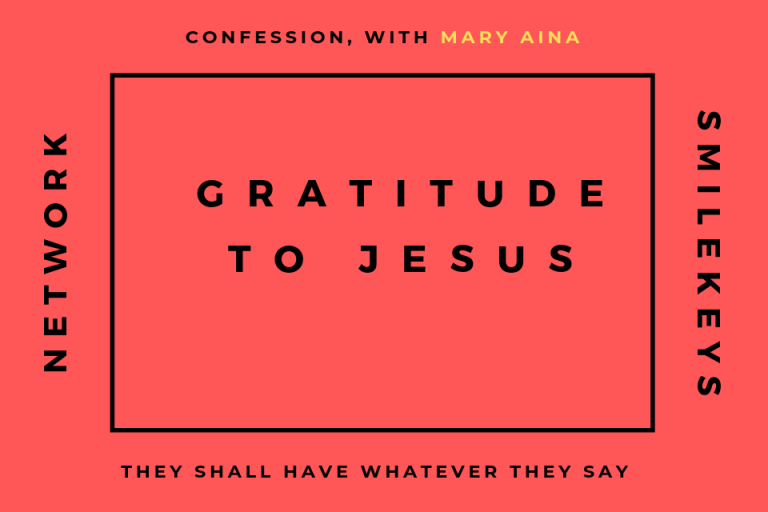 Confession of Gratitude to Jesus 11